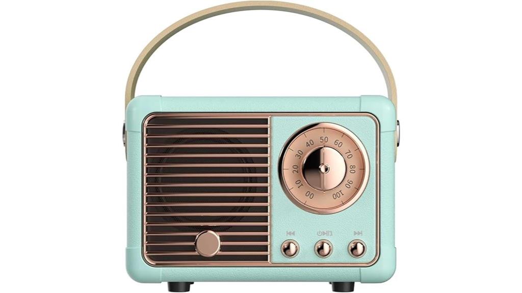 vintage bluetooth speaker design