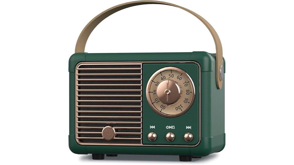 vintage mini wireless speaker