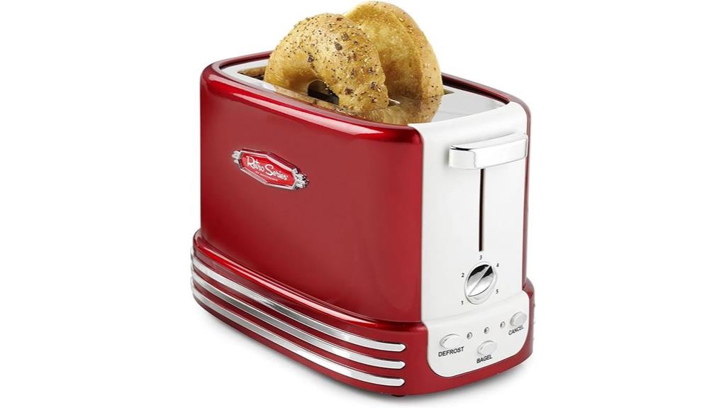 vintage style dual toaster