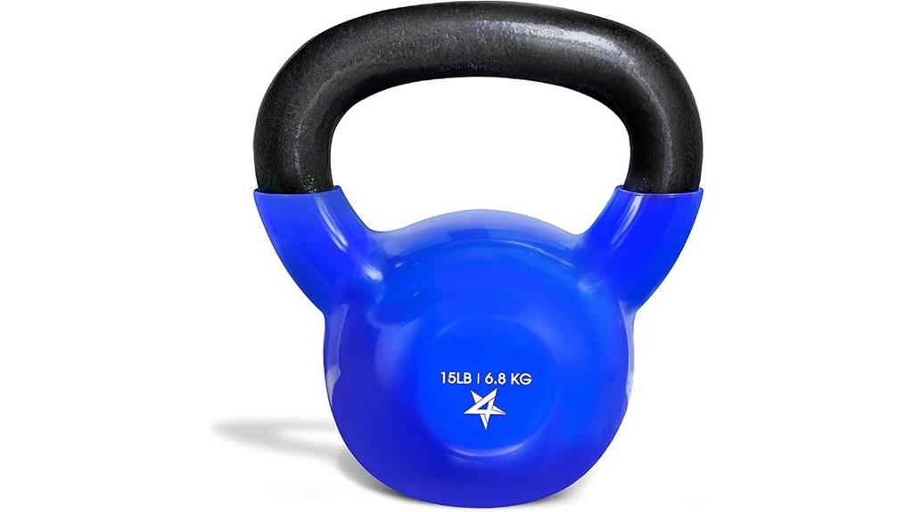 vinyl coated kettlebells weights