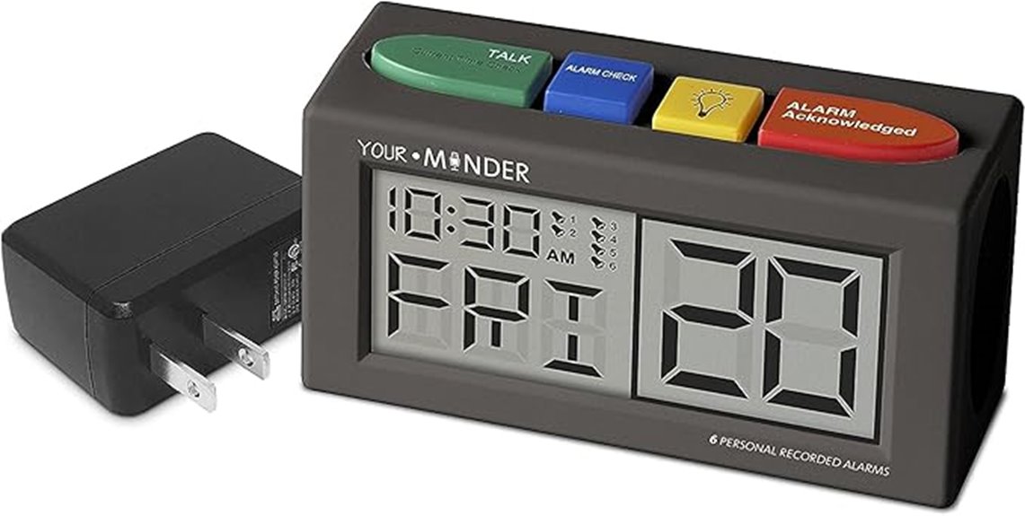 voice activated alarm clock