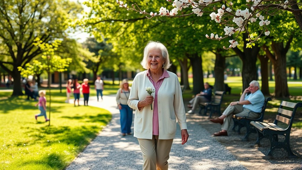 walking promotes social connection