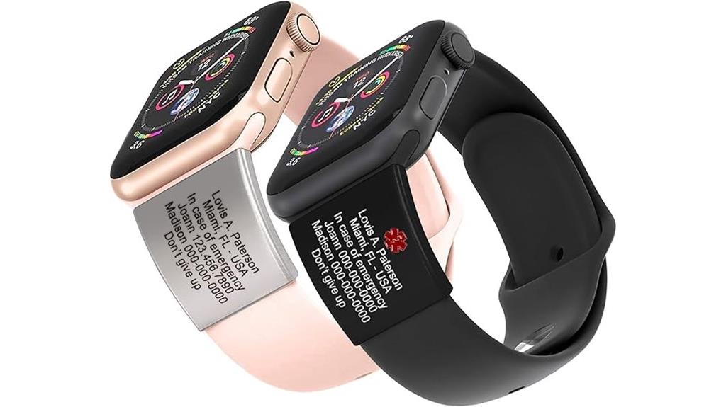 watch band alert tag
