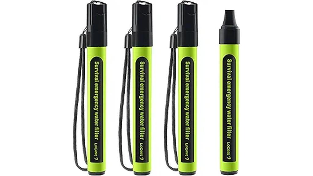 water filter straws 4 pack