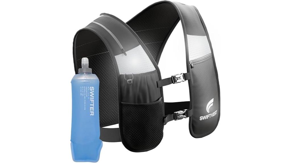 water vest with bottle
