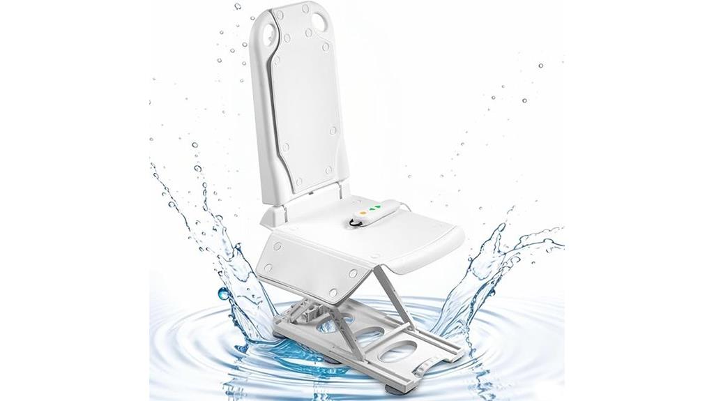 waterproof elderly bath lift