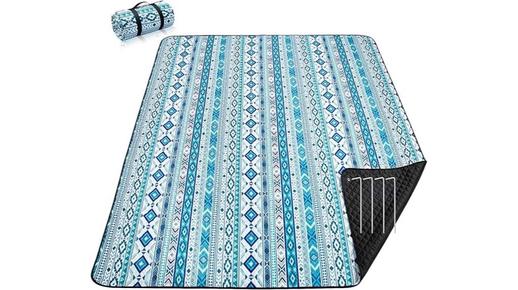 waterproof oversized picnic blanket