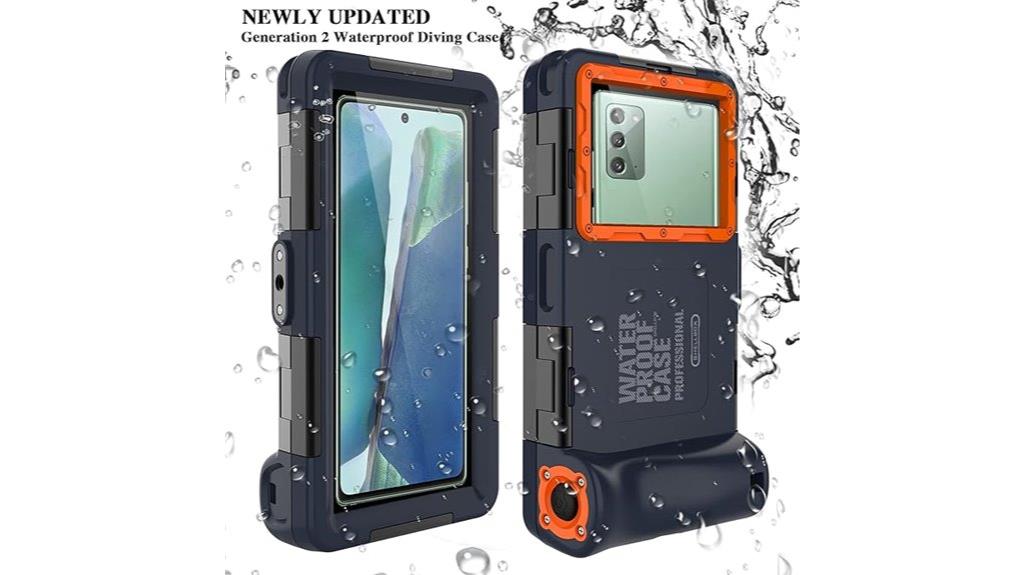 waterproof phone case for underwater activities