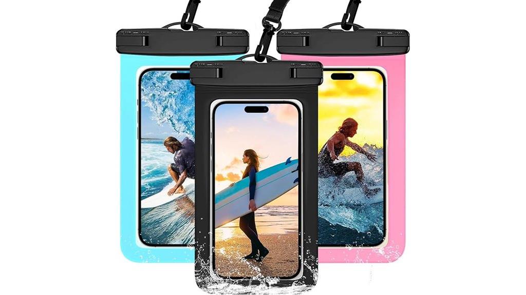 waterproof phone pouch pack