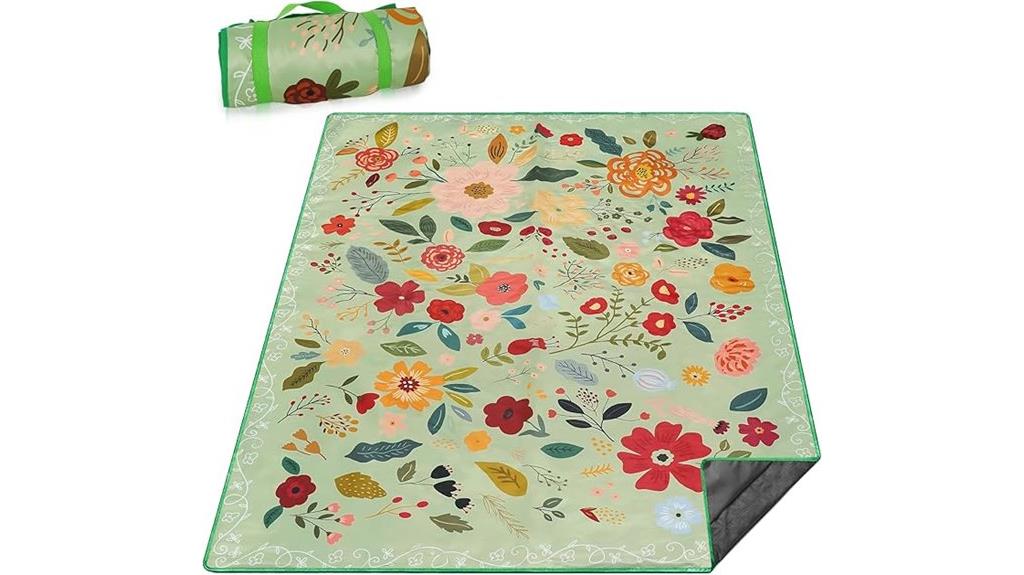 waterproof portable boho blanket