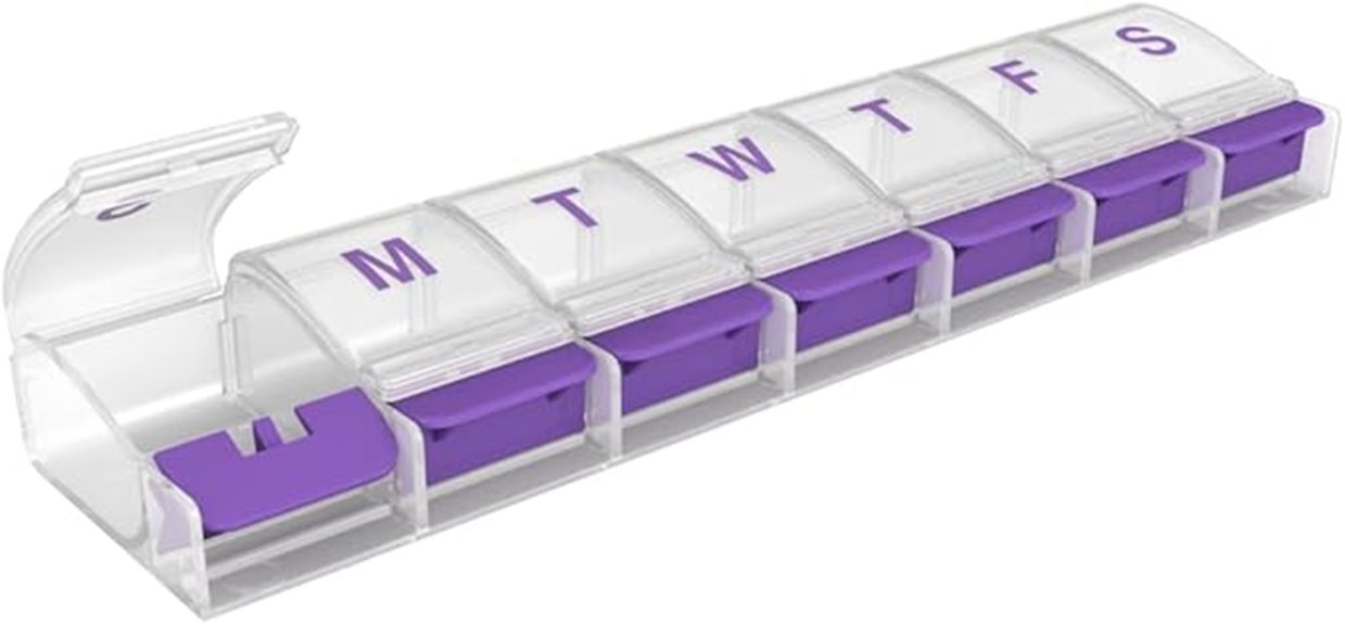 weekly pill organizer