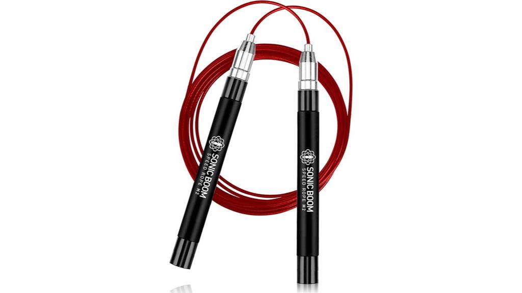 weighted cable jump rope