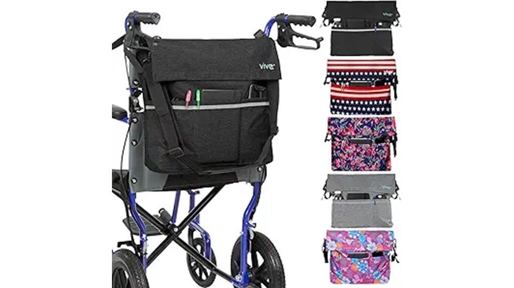 wheelchair accessory storage bag