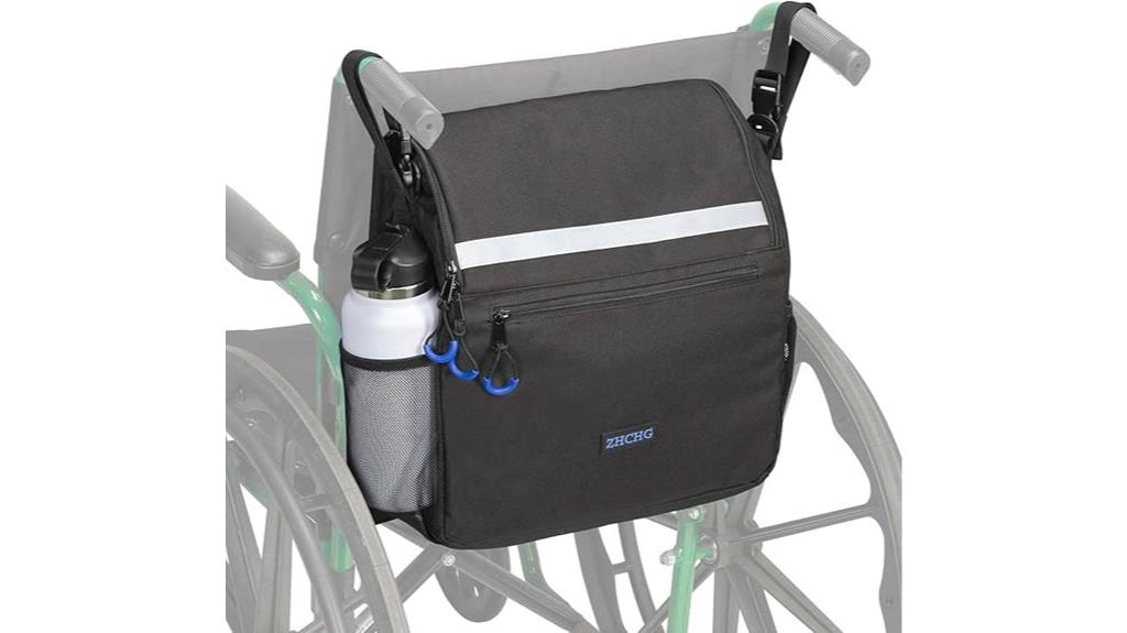 wheelchair backpack with cup holder