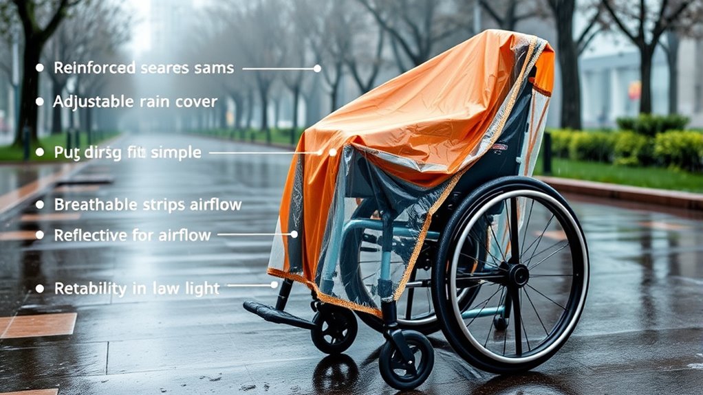 wheelchair cover selection criteria