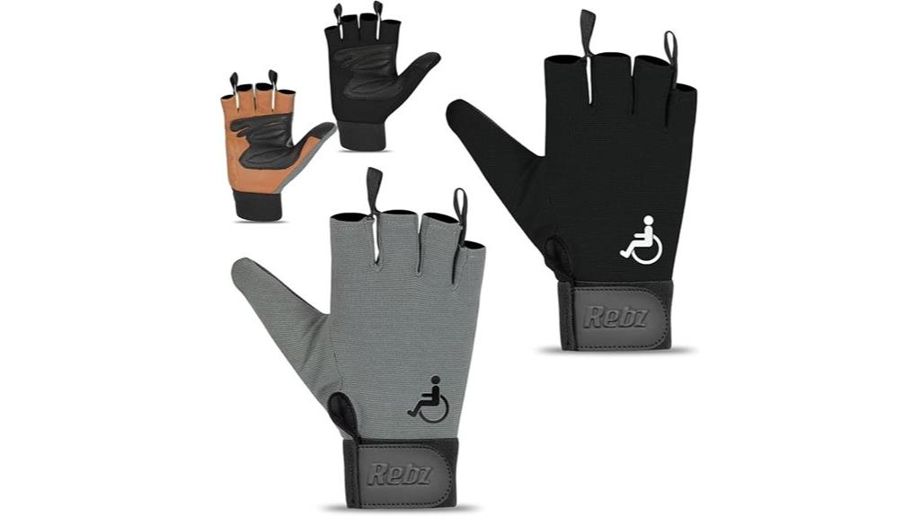 wheelchair gloves for men