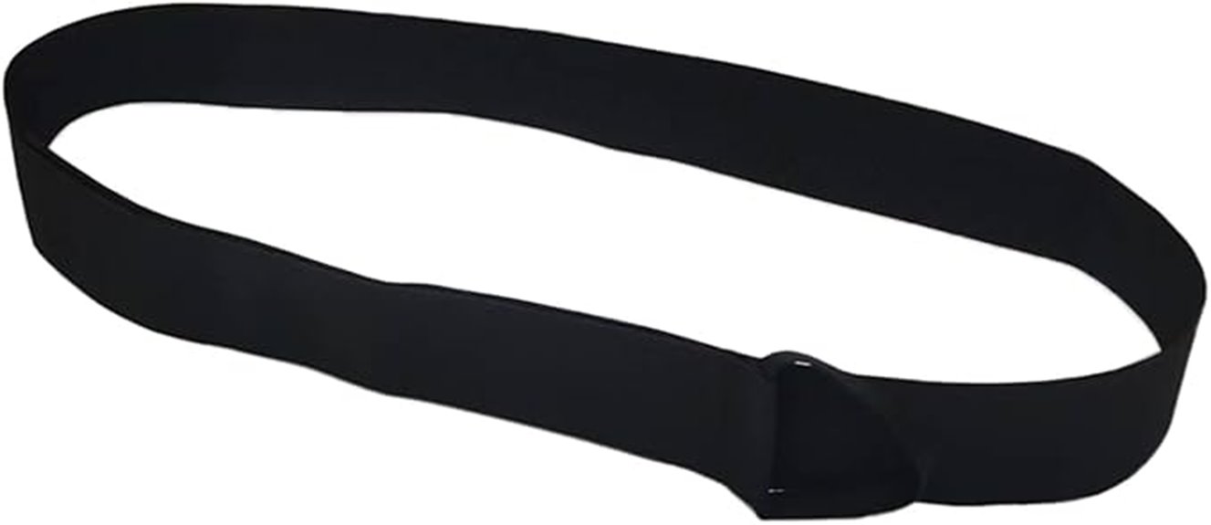 wheelchair thigh and leg straps