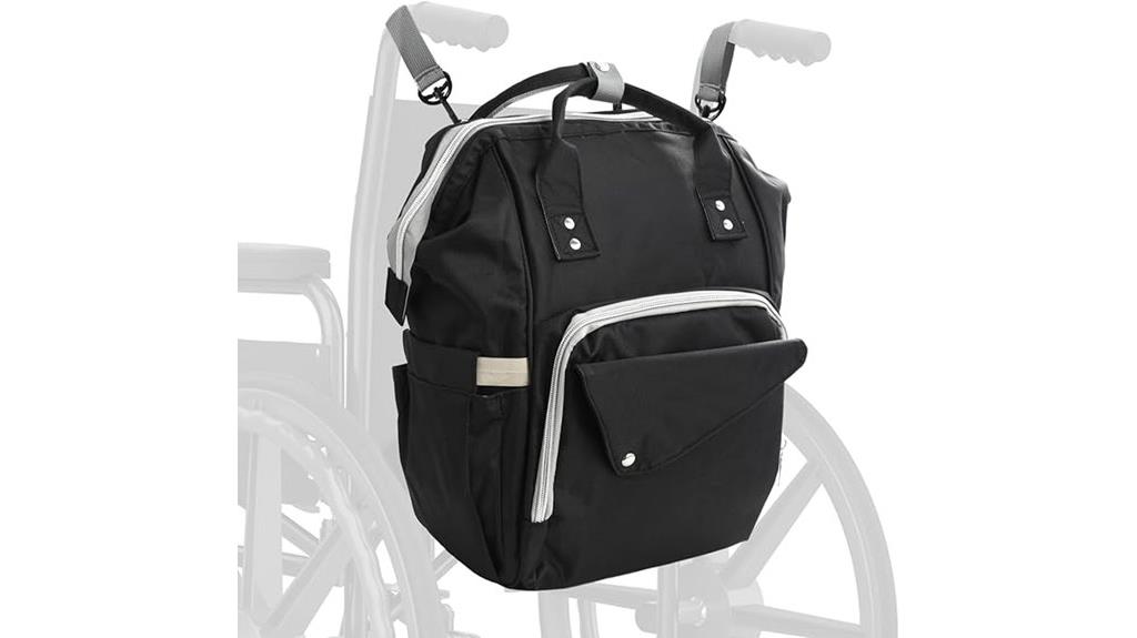 wheelchair travel organization bag