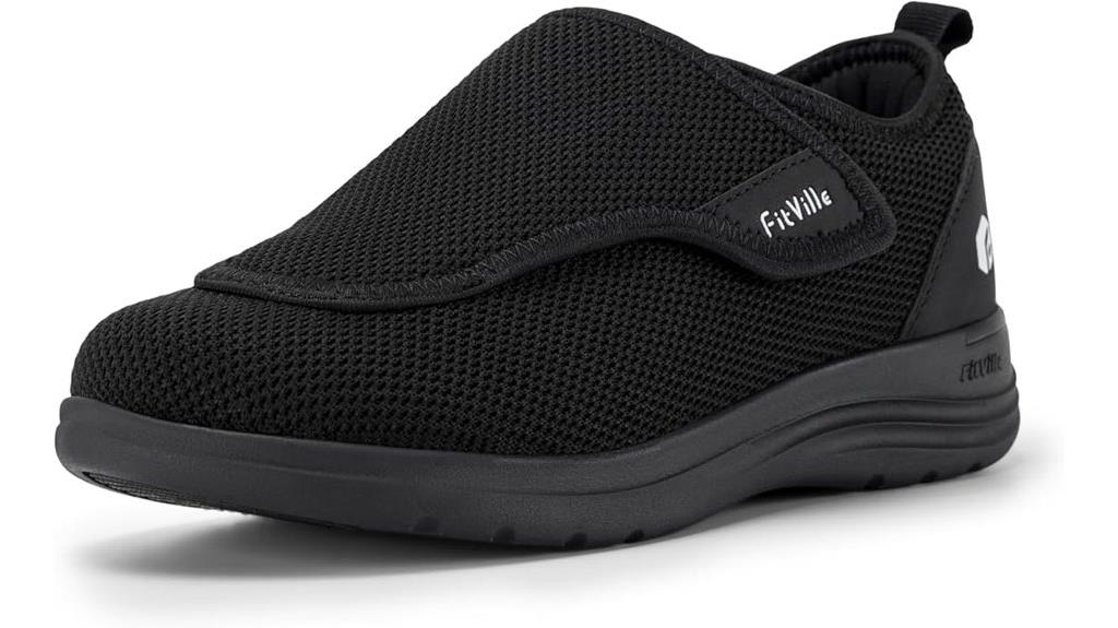wide diabetic orthopedic slip ons