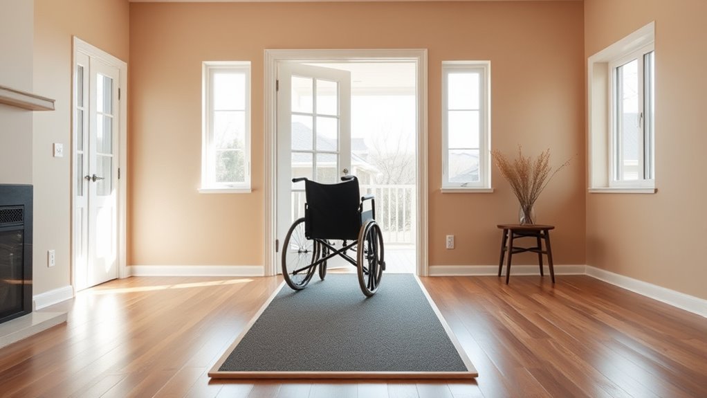 widen doorways for accessibility