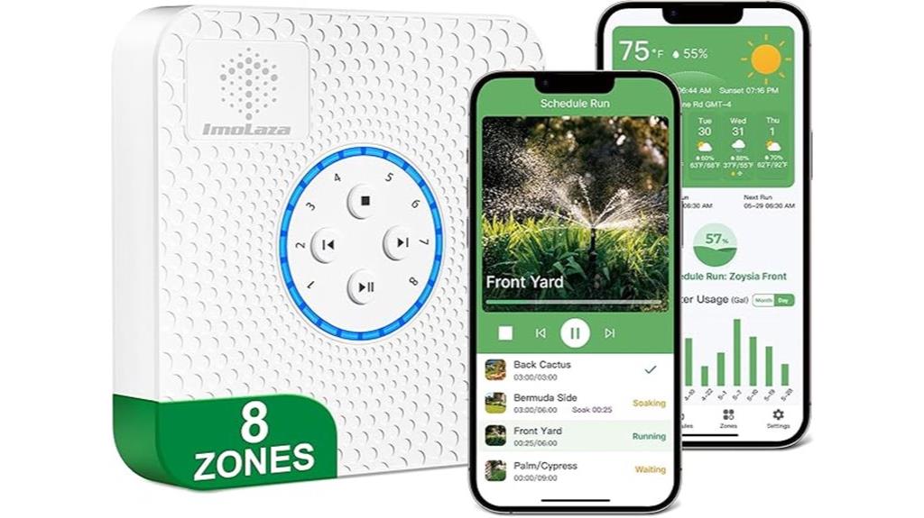 wifi app controlled sprinkler