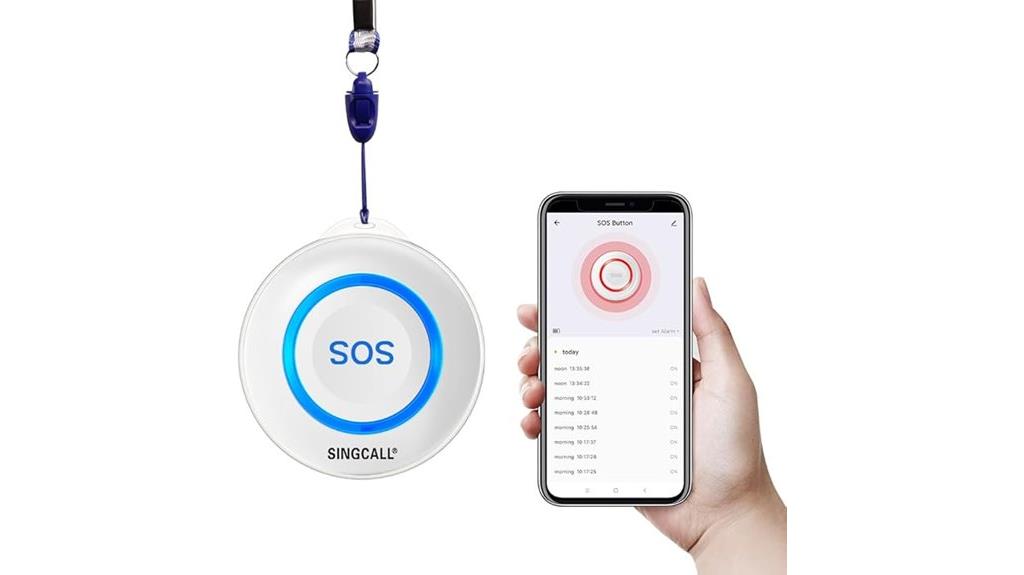 wifi healthcare sos alarm