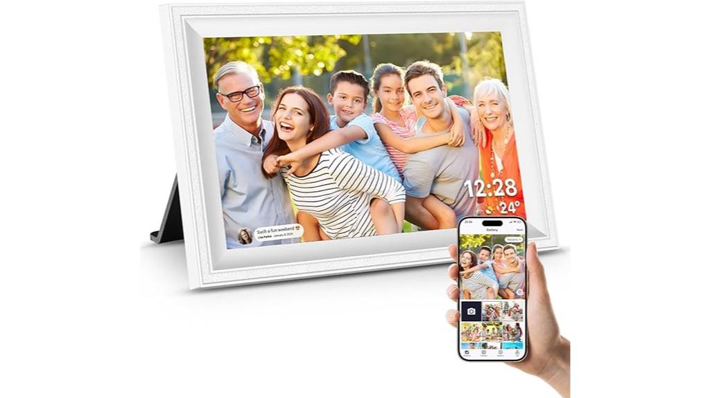wifi touch screen frame