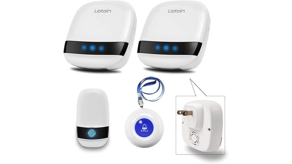 wireless caregiver alert system