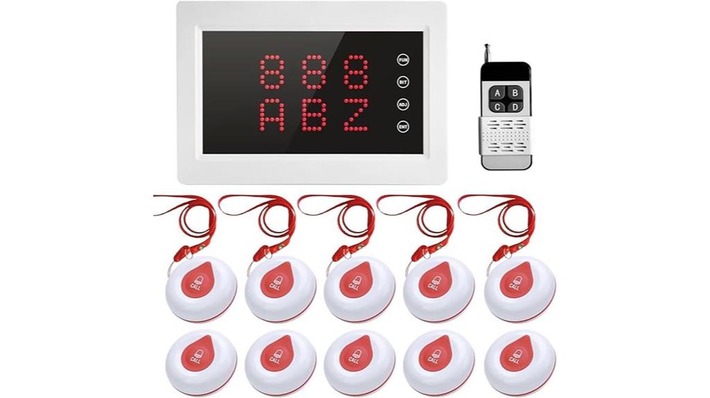 wireless caregiver call system