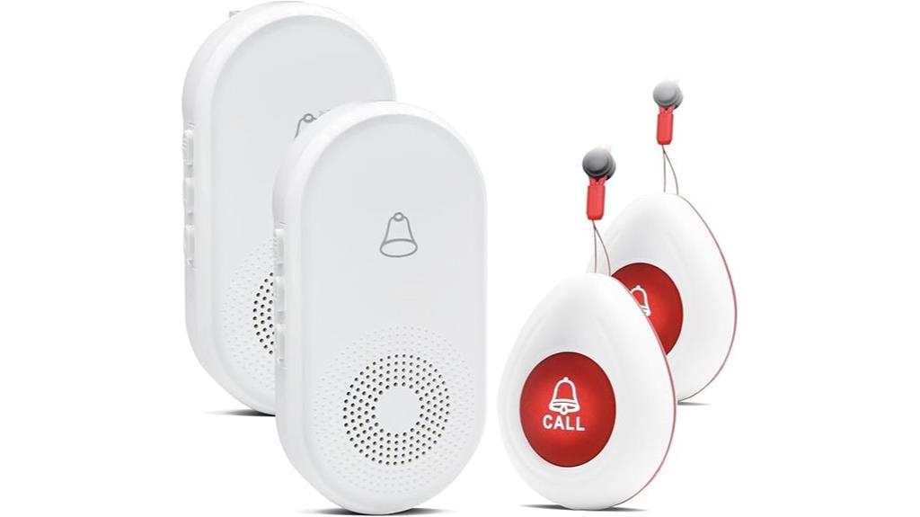 wireless caregiver emergency system