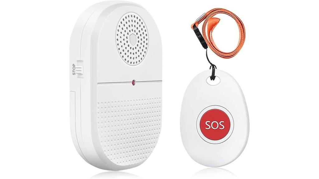 wireless caregiver pager system