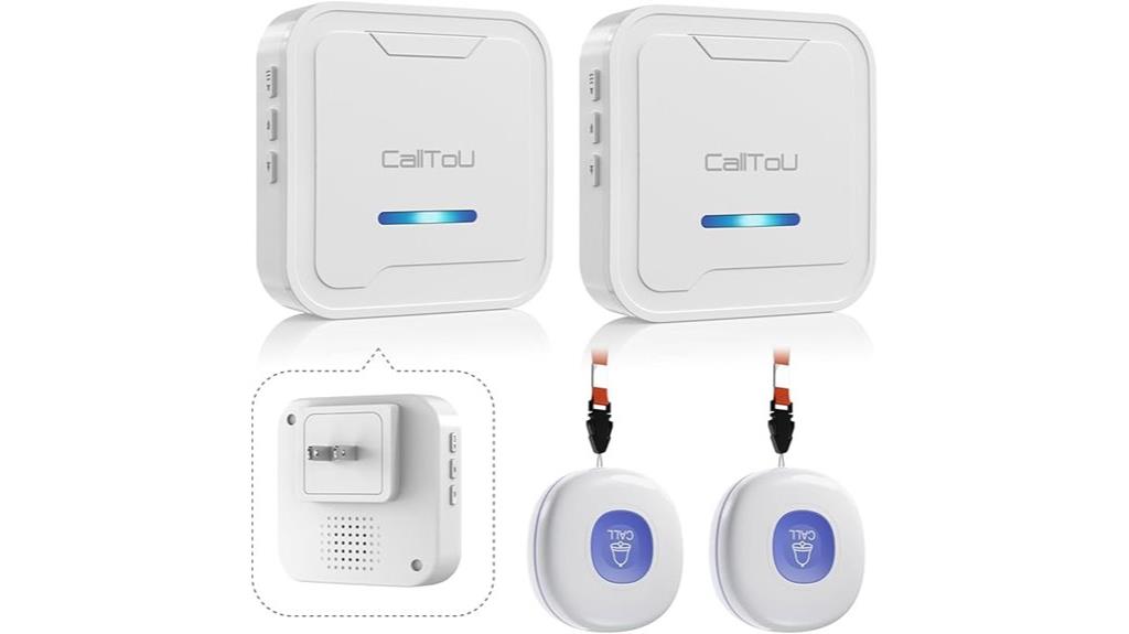 wireless caregiver pager system
