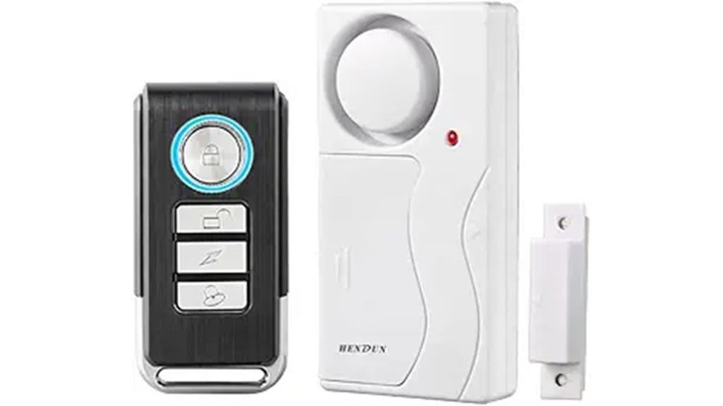 wireless magnetic door alarm