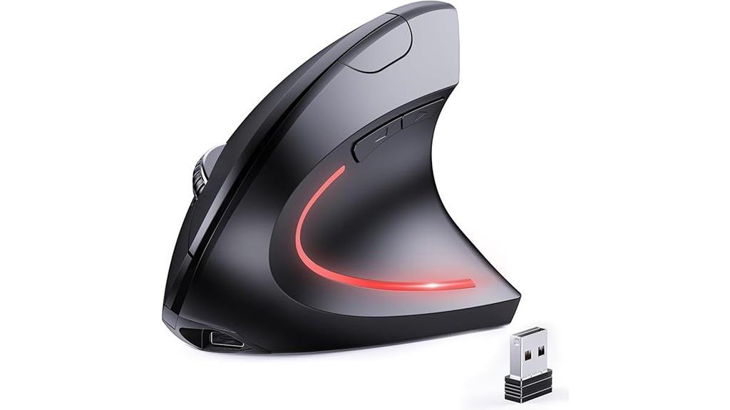 wireless mouse with adjustable dpi