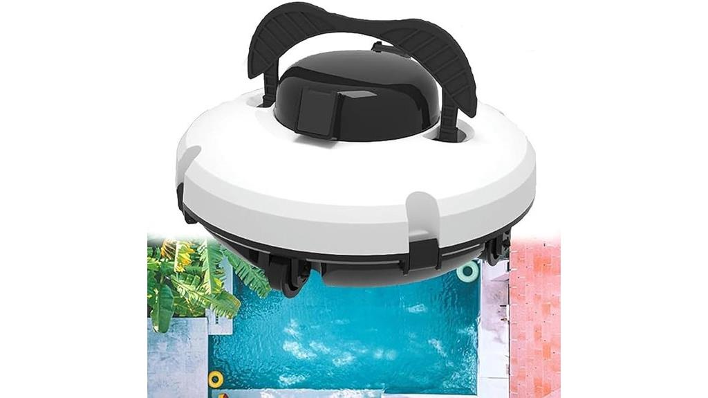 wireless pool cleaning robot