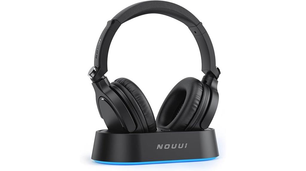 wireless tv headphone set