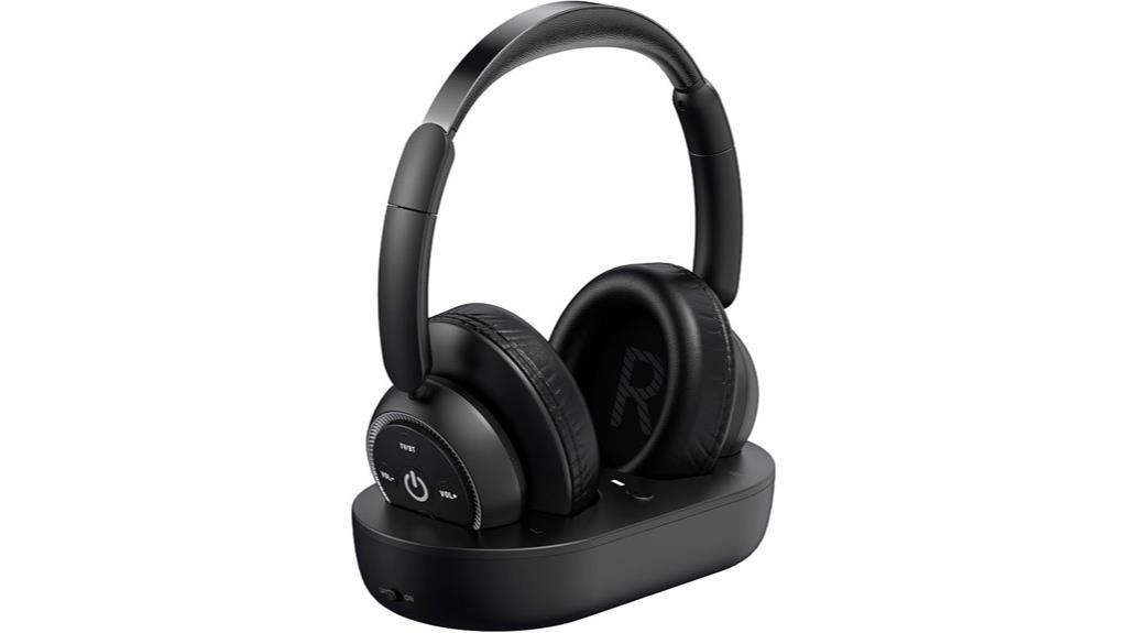 wireless tv headphones set