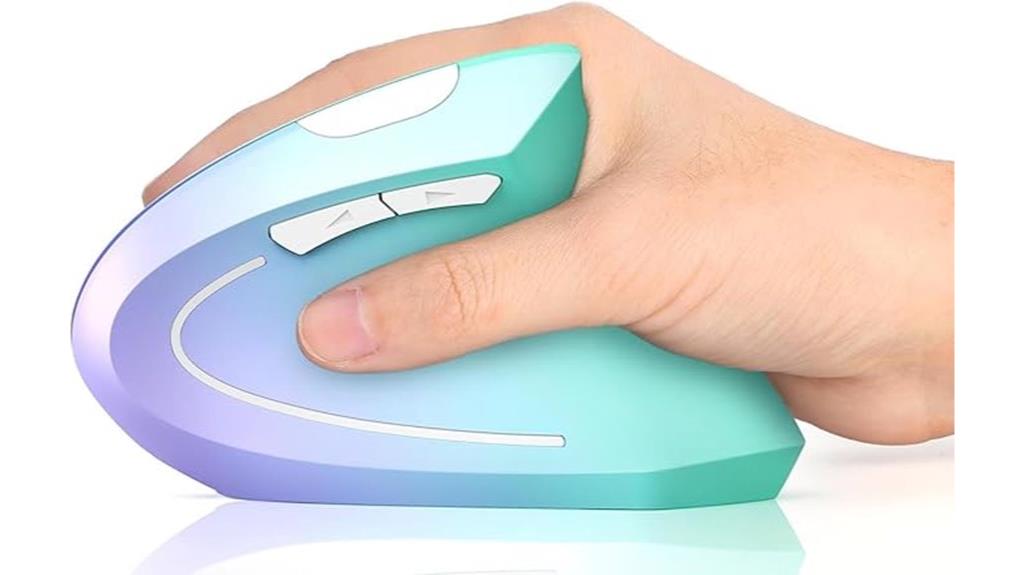 wireless vertical mouse features