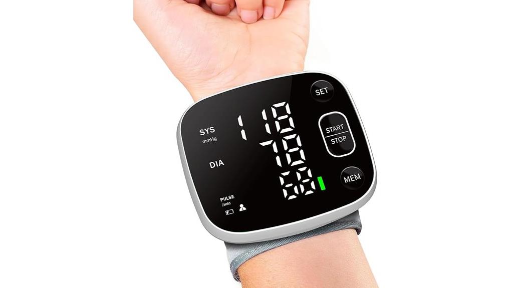 wireless voice blood pressure monitor