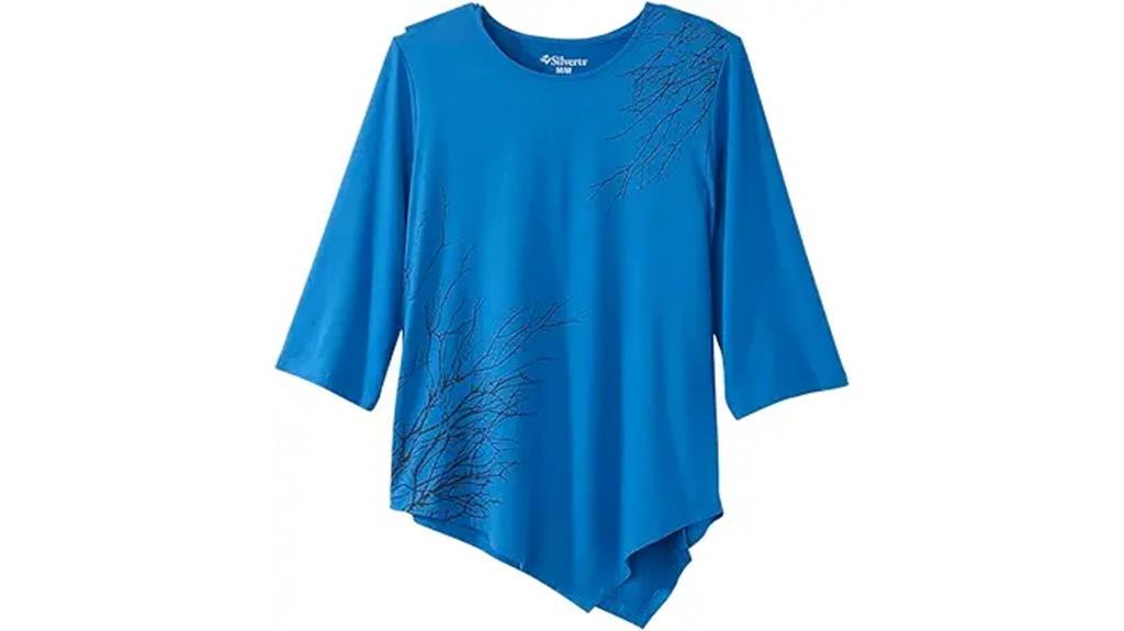 women s asymmetrical back top
