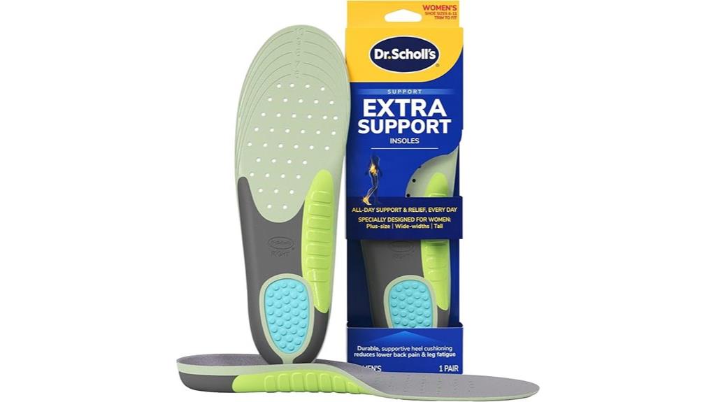 women s extra support insoles