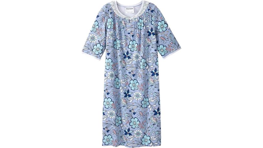 women s hospital gown with open back