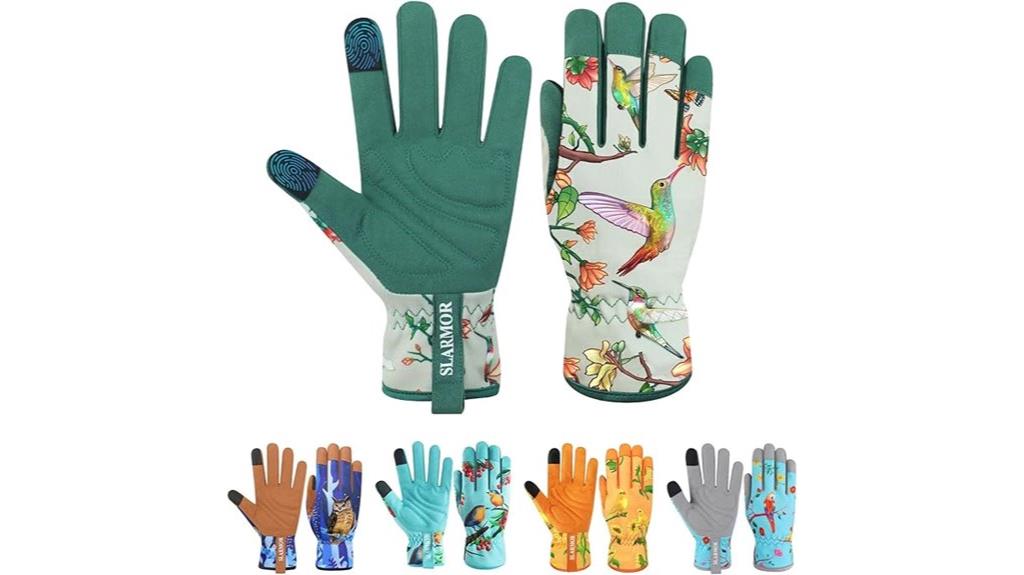 women s leather gardening gloves