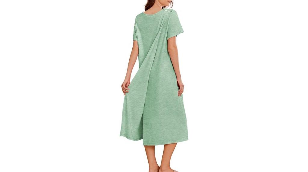women s open back gowns