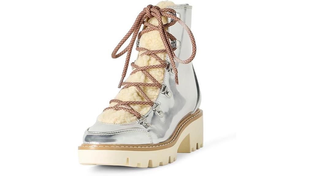 women s shearling hiking boots