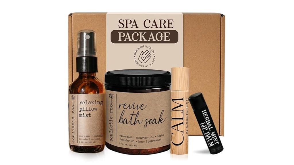 women s spa self care set