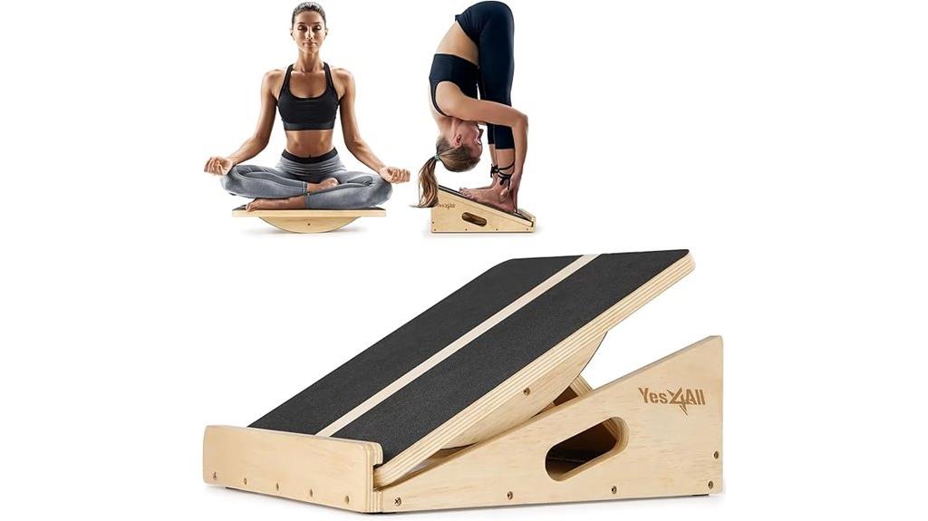 wooden 2 in 1 balance board