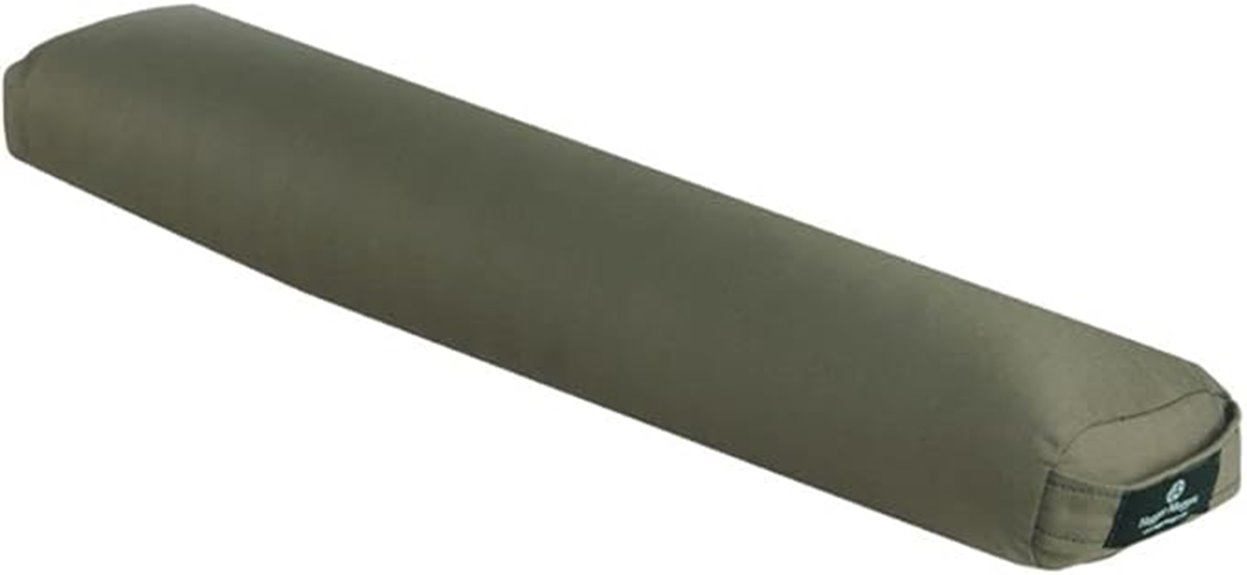 yoga bolster for pranayama