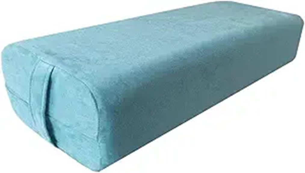 yoga bolster pillow support