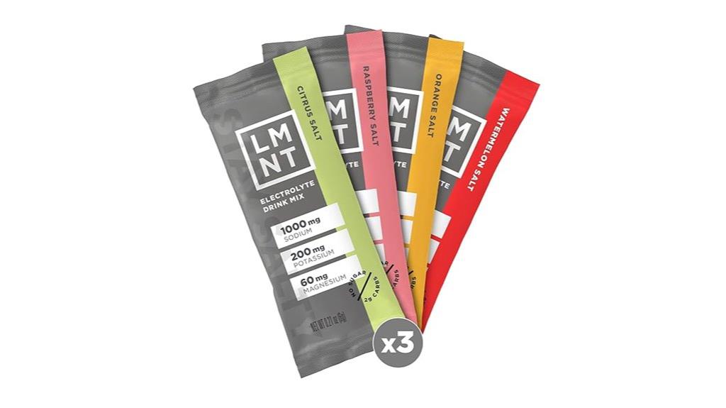 zero sugar electrolyte variety